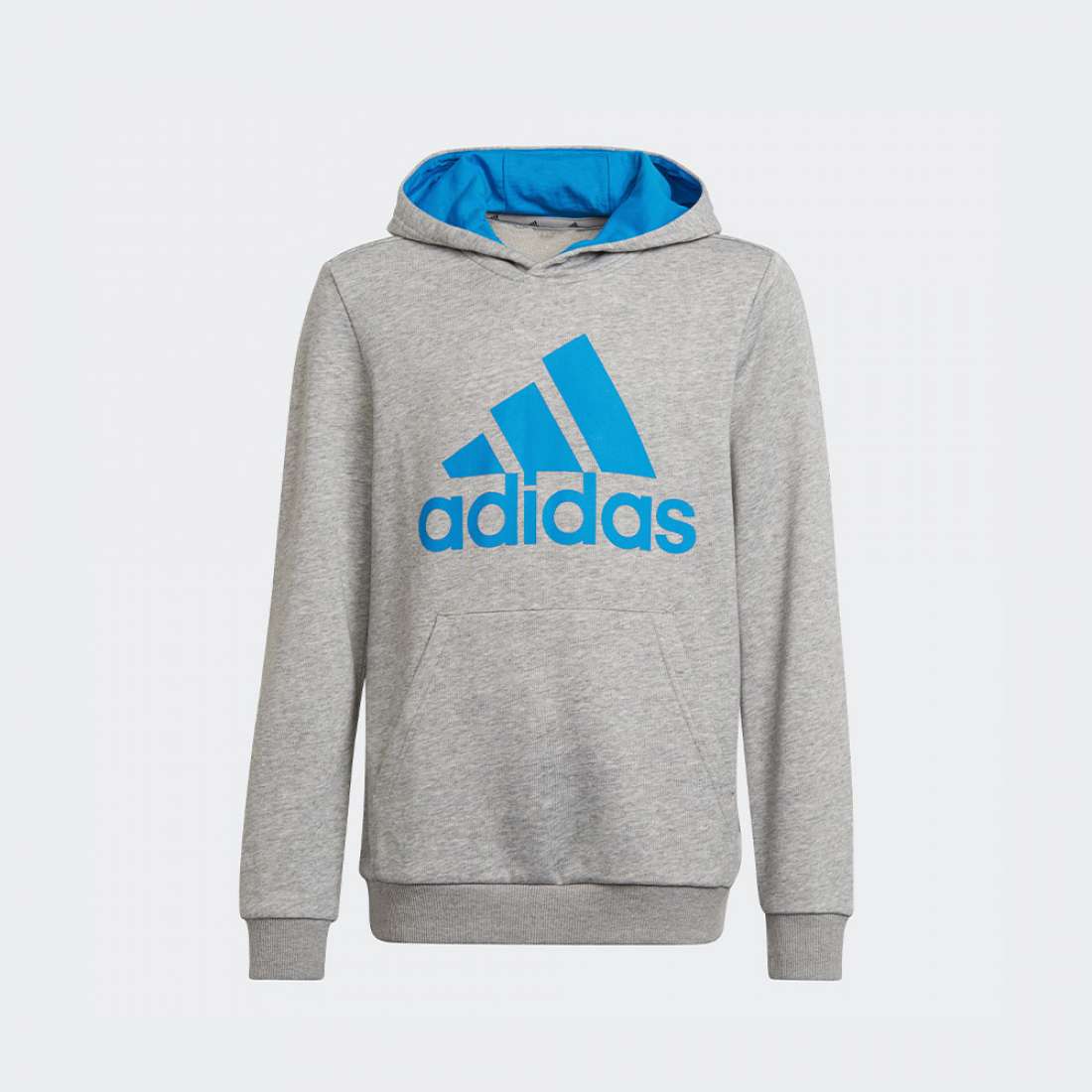 HOODIE ADIDAS ESSENTIALS K GREY/BRBLUE