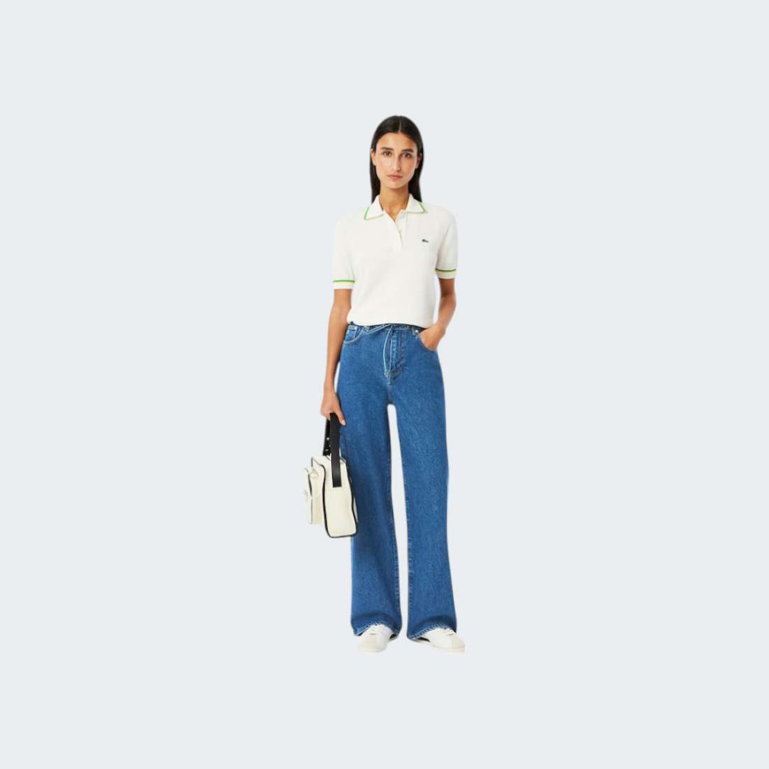CALÇAS LACOSTE MEDIUM BLUE