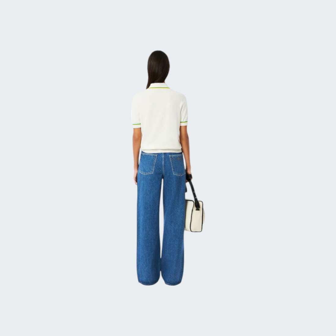 CALÇAS LACOSTE MEDIUM BLUE
