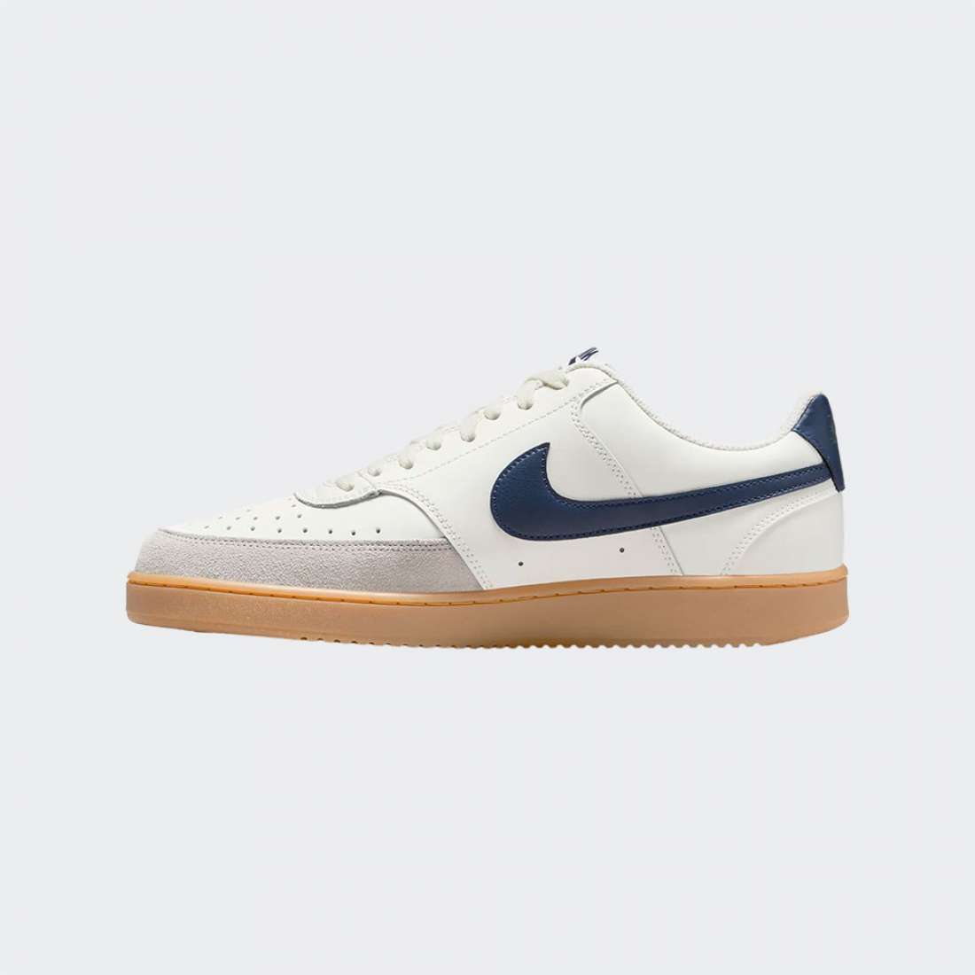NIKE COURT VISION BEIGE/BLUE/BROWN