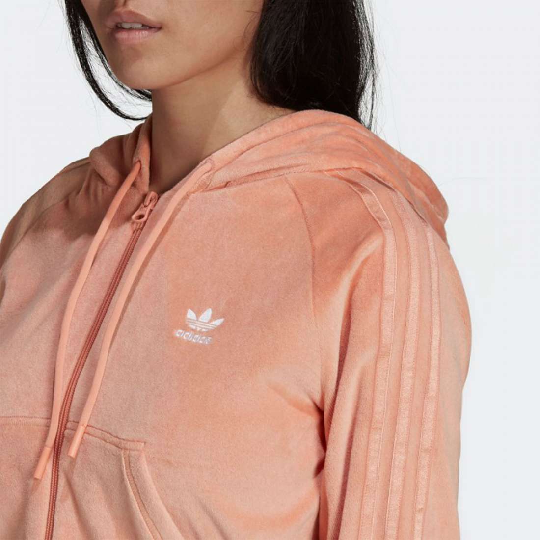 CASACO ADIDAS CROP RUBAMB