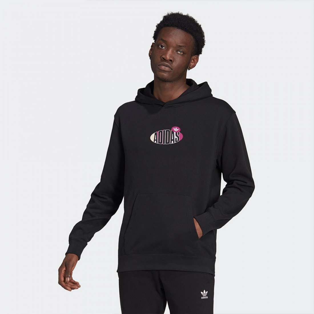 HODDIE ADIDAS TRF A33 BLACK