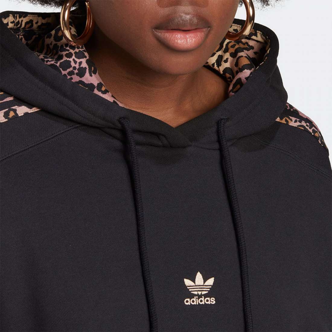 HOODIE ADIDAS HK5184 BLACK/MULTCO