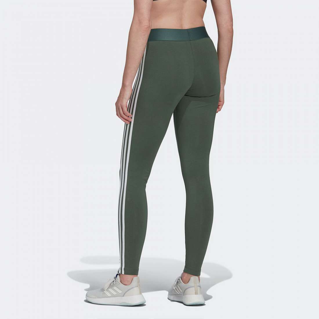 LEGGINGS ADIDAS ESSENTIALS 3-STRIPES GREOX/BLACK