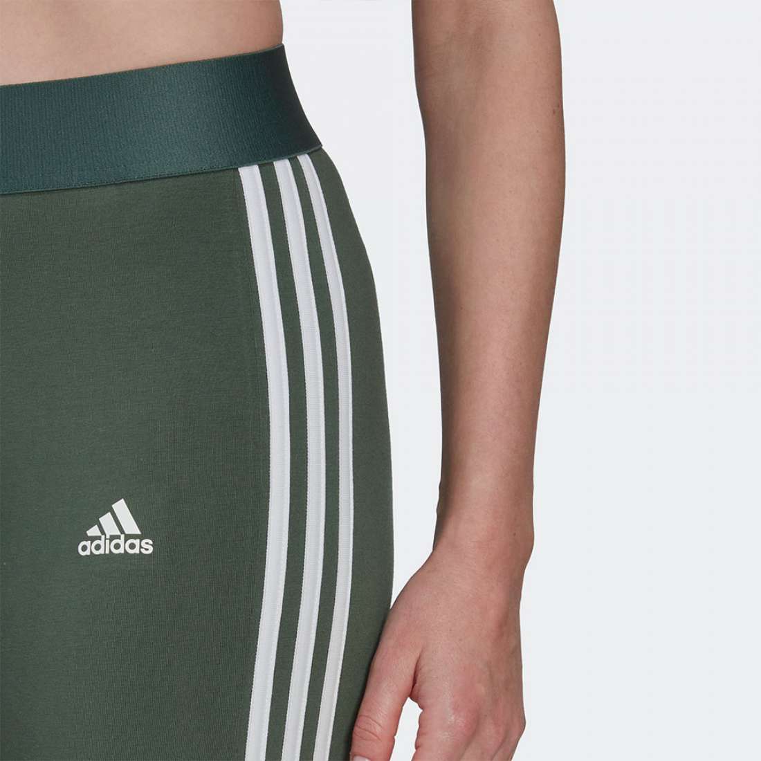 LEGGINGS ADIDAS ESSENTIALS 3-STRIPES GREOX/BLACK