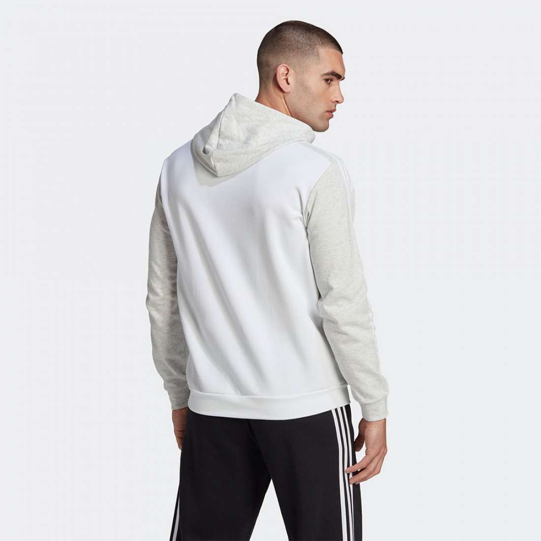 HOODIE ADIDAS ESSENTIALS WHITE/GRTWME