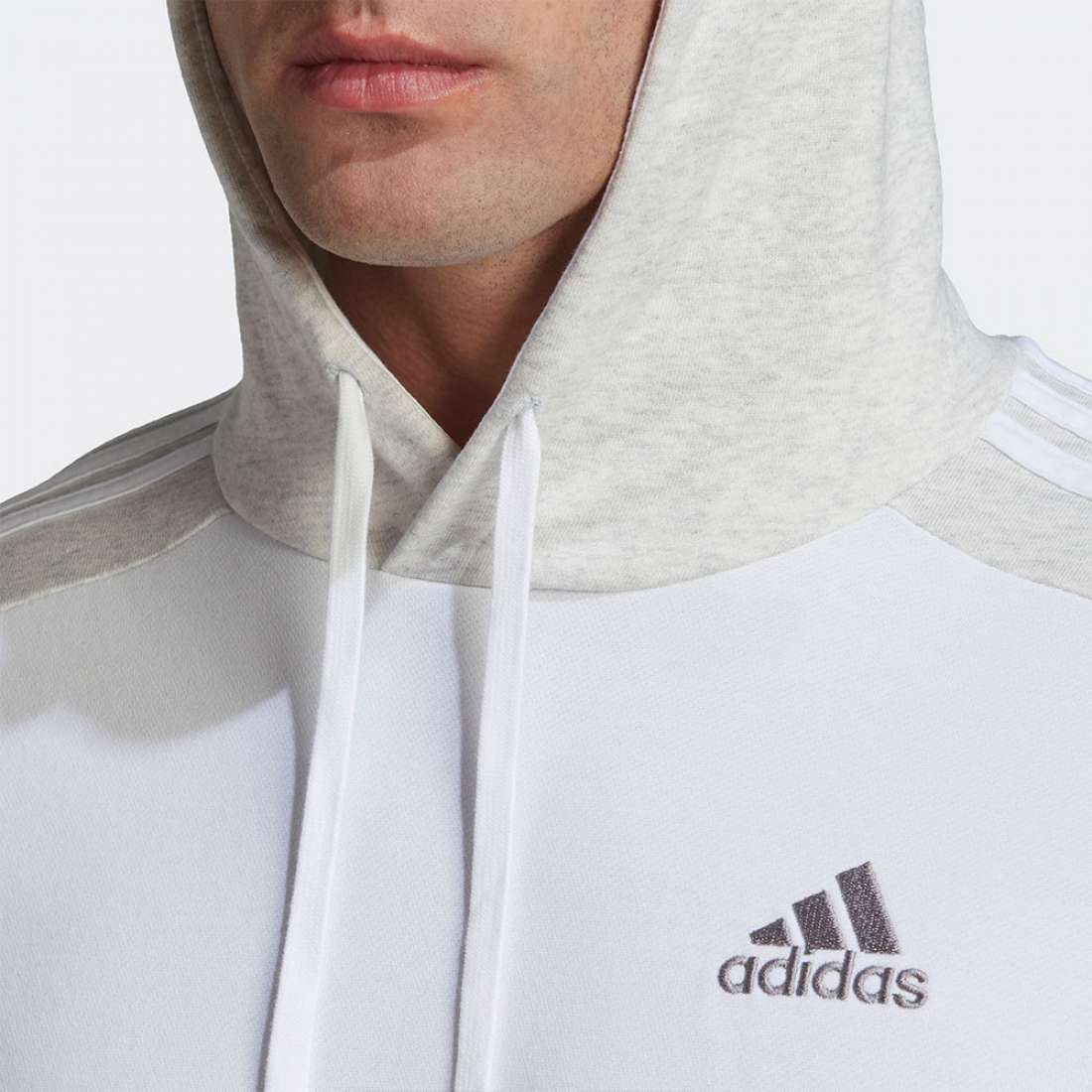 HOODIE ADIDAS ESSENTIALS WHITE/GRTWME