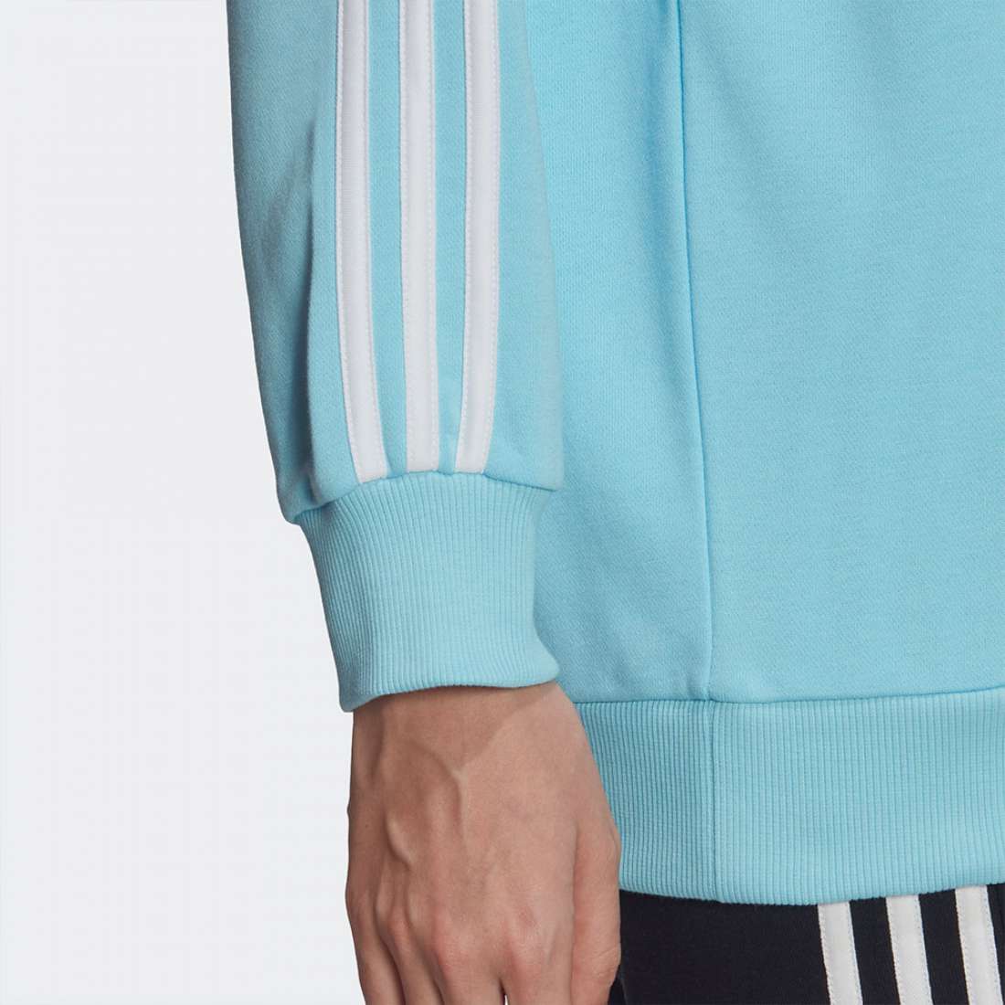 SWEATSHIRT ADIDAS STUDIO LOUNGE 3-STRIPES BLIBLU/WHITE