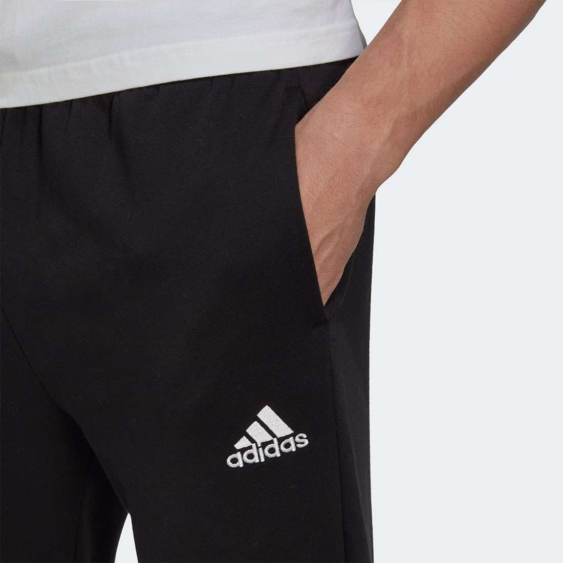 CALÇAS ADIDAS FEELCOZY BLACK/WHITE