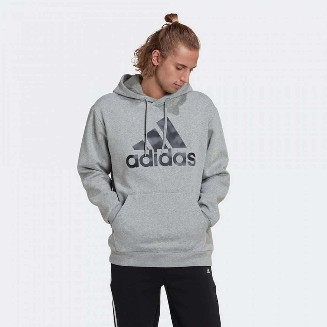 HOODIE ADIDAS BADGE OF SPORT GREY