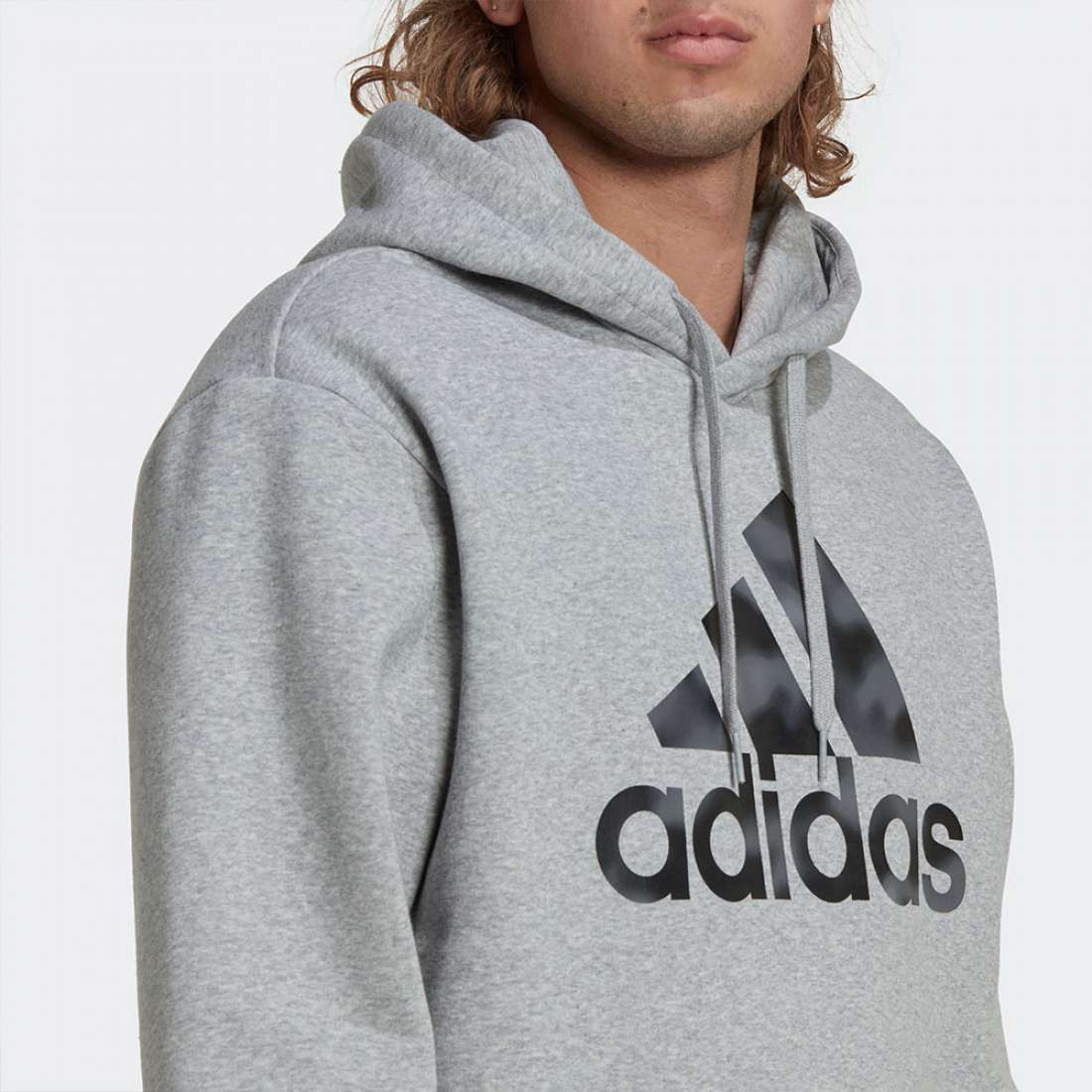 HOODIE ADIDAS BADGE OF SPORT GREY