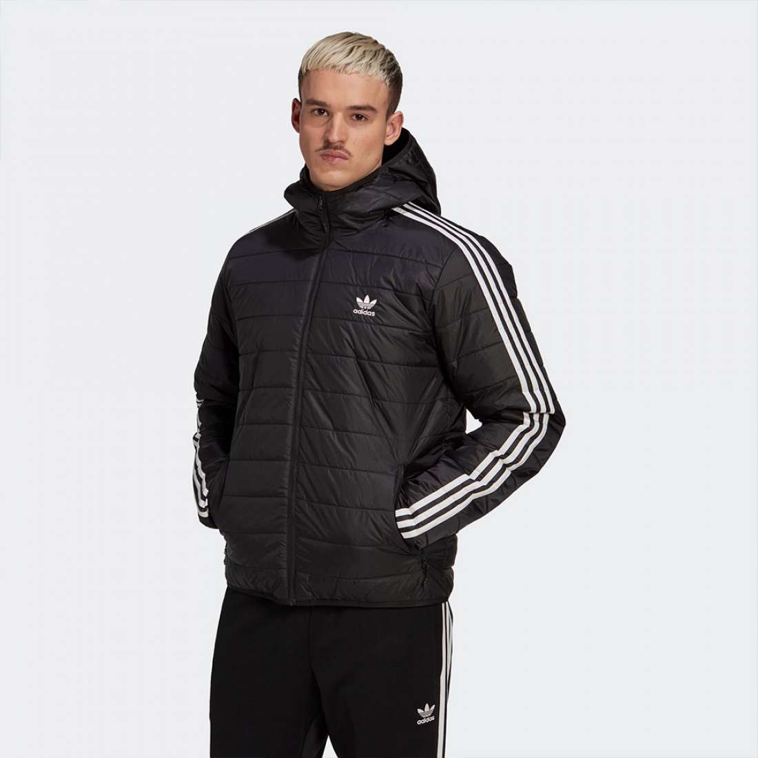 BLUSÃO ADIDAS PADDED BLACK