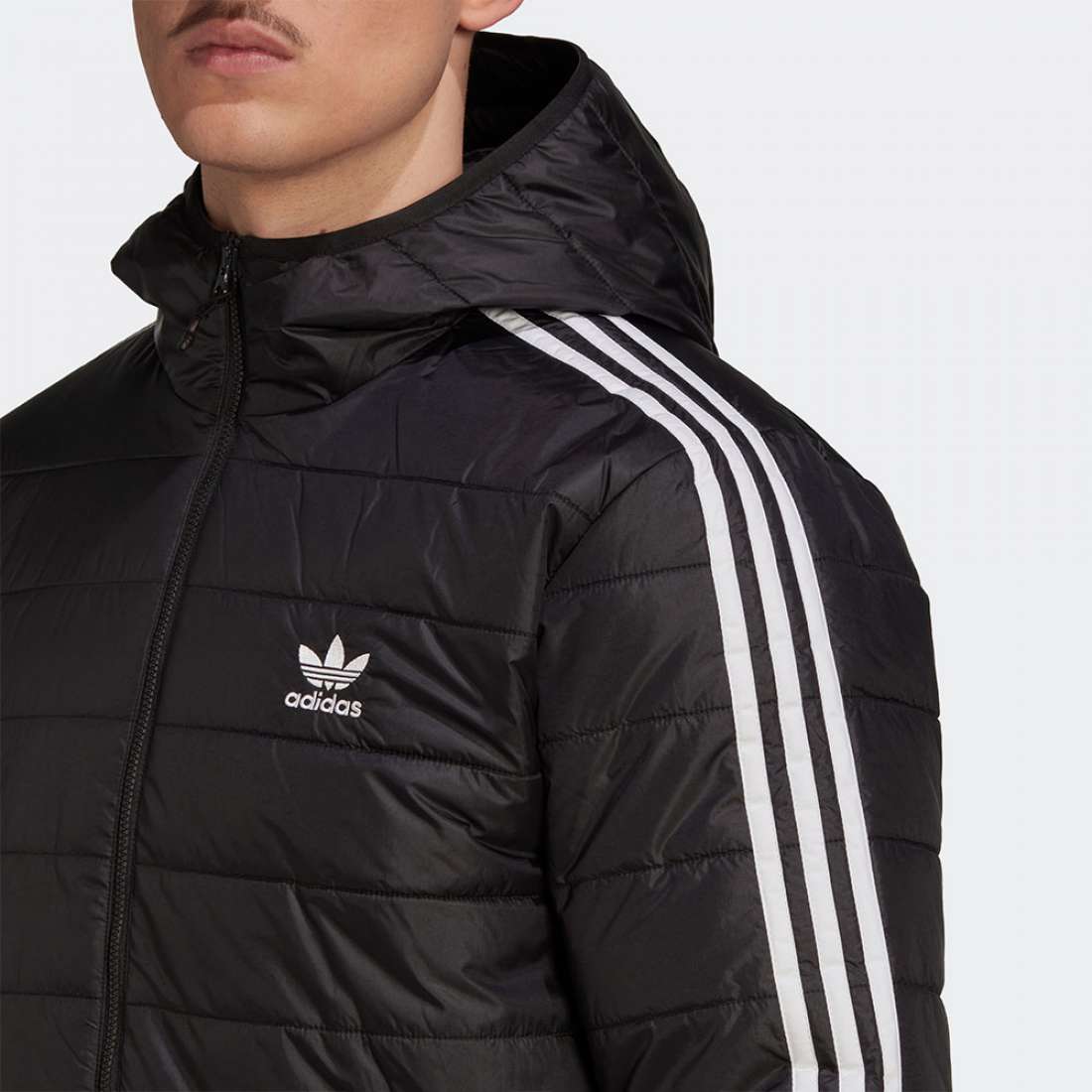 BLUSÃO ADIDAS PADDED BLACK