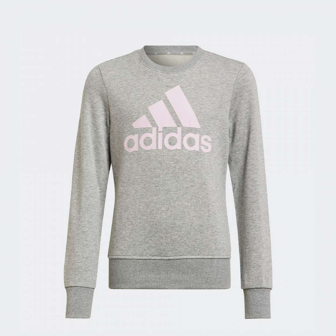 SWEATSHIRT ADIDAS BADGE OF SPORT GREY/CLPINK