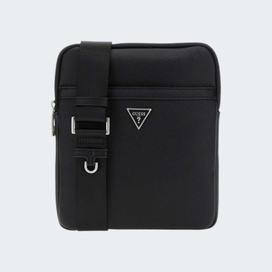 BOLSA GUESS SAFFIANO BLACK