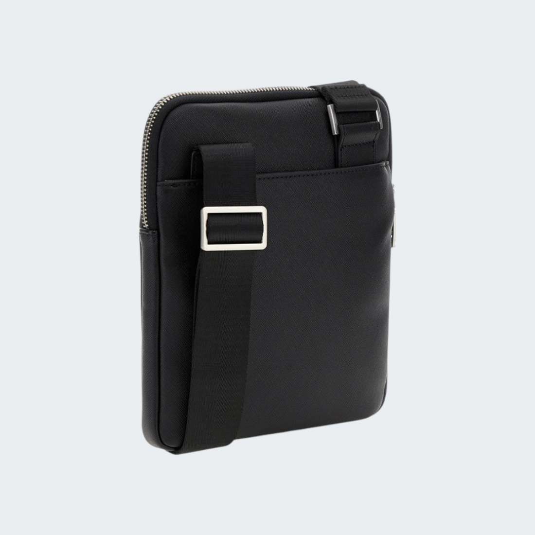 BOLSA GUESS SAFFIANO BLACK
