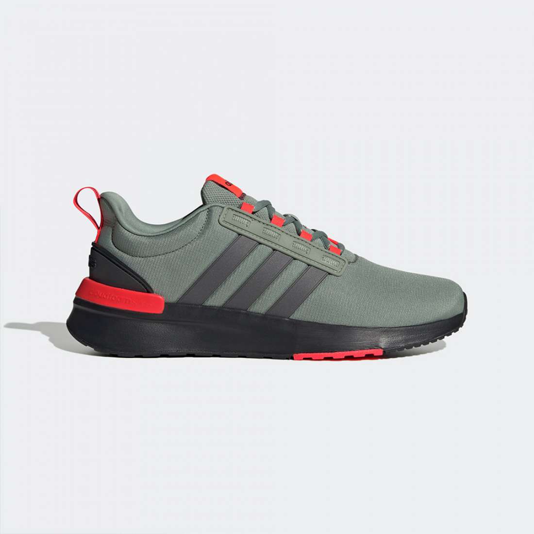 ADIDAS RACER TR21 SILGRN/NGTMET/SOLRED