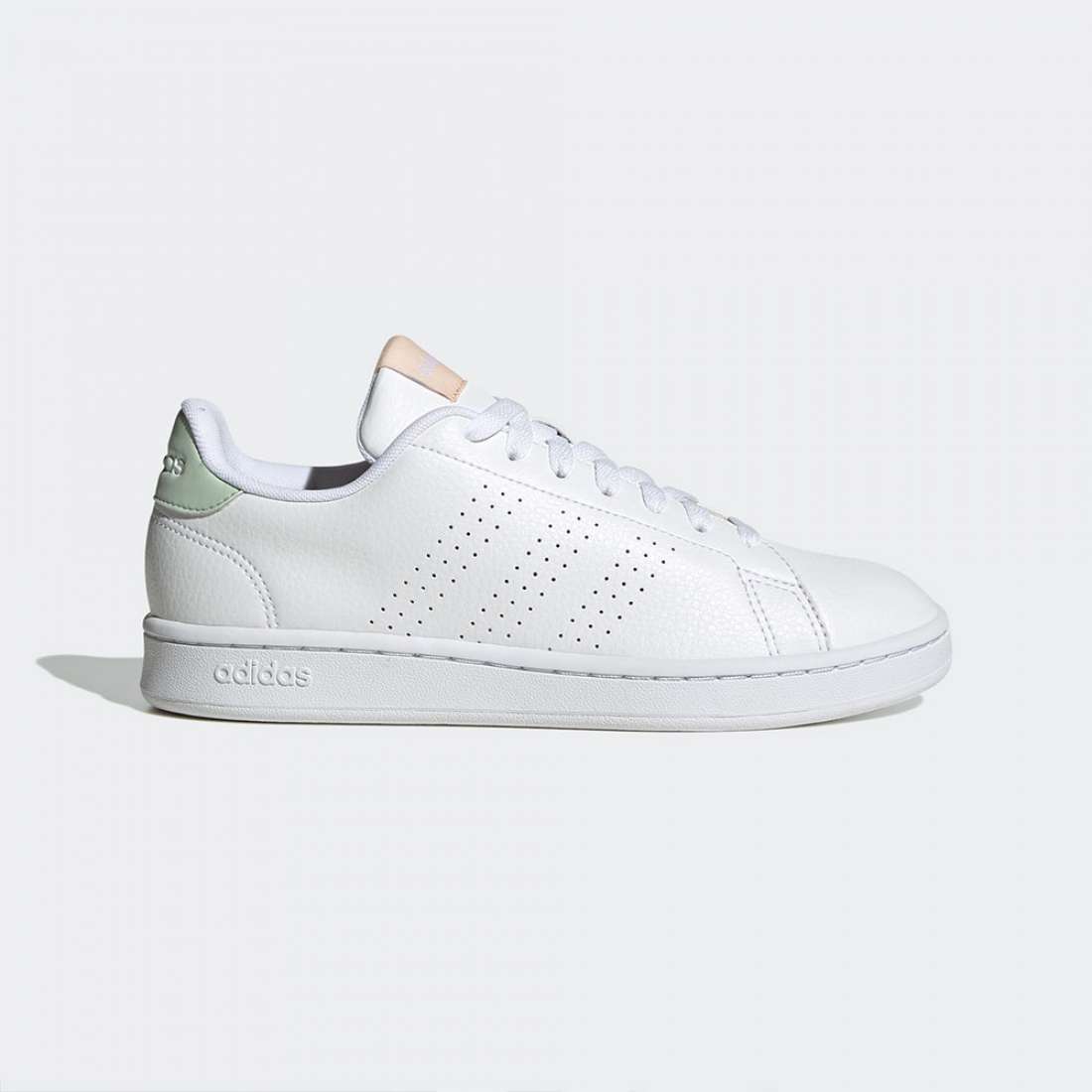 ADIDAS ADVANTAGE J FTWWHT/FTWWHT/LINGRN