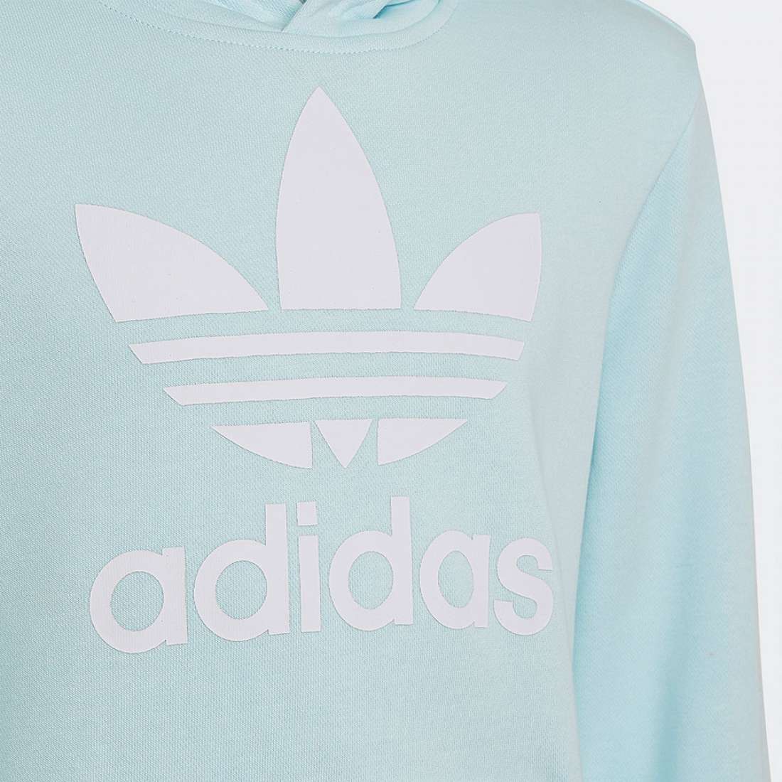 HOODIE ADIDAS TREFOIL K ALMBLU/WWHITE