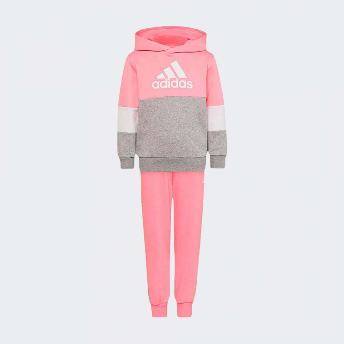 FATO DE TREINO ADIDAS ESSENTIALS K BLIPNK/GREY