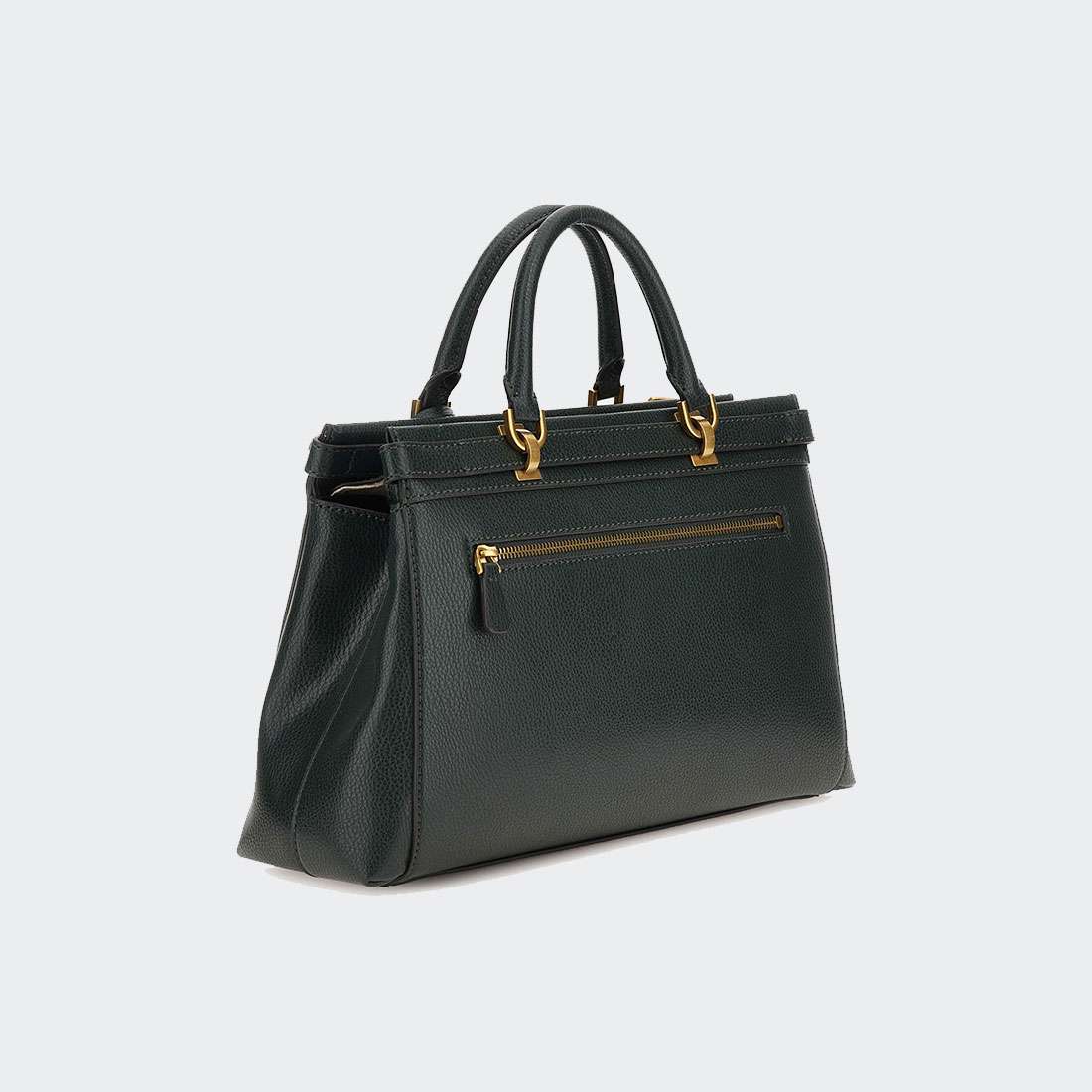 MALA GUESS SESTRI LUXURY SATCHEL FOREST