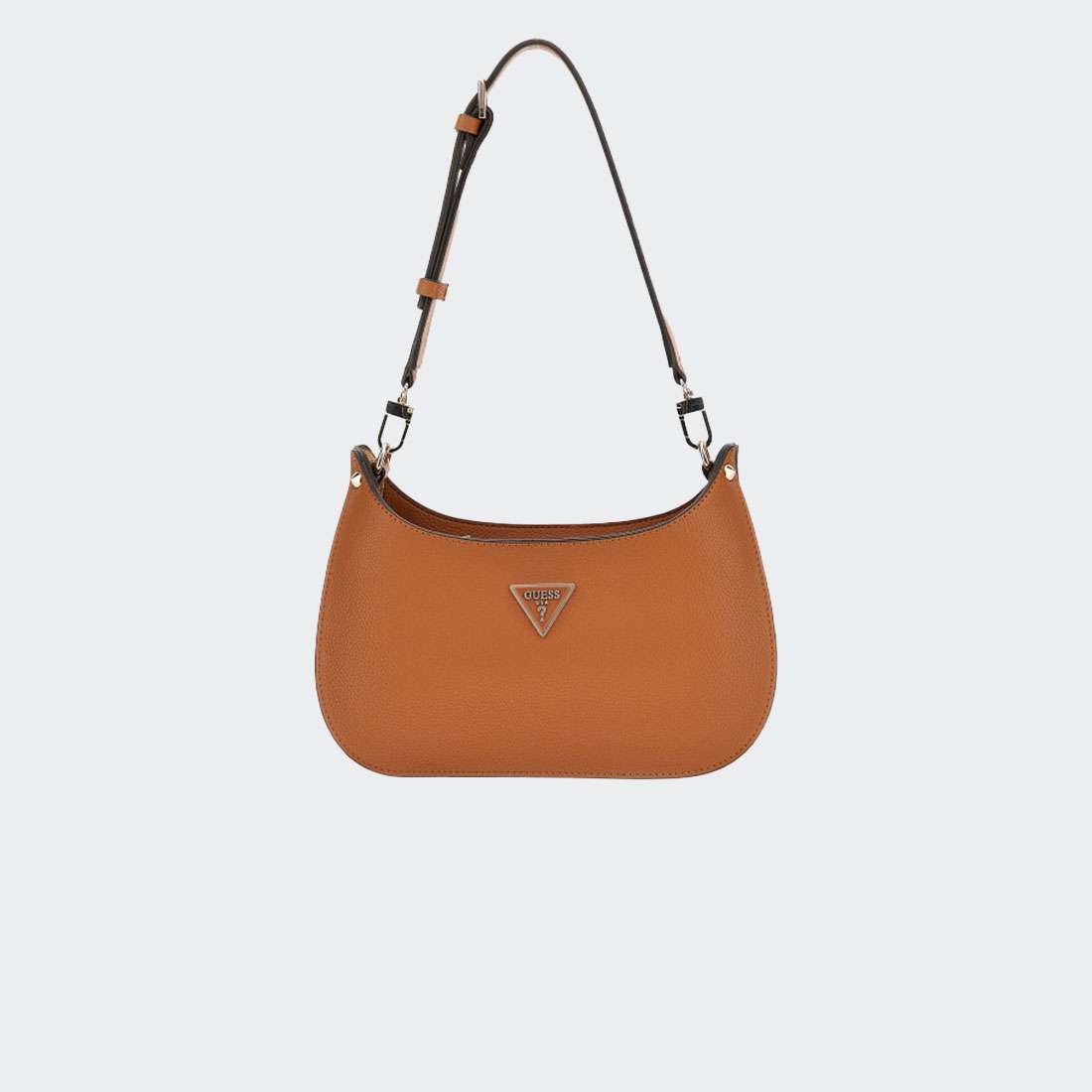 MALA GUESS MERIDIAN SHOULDER MINI COGNAC