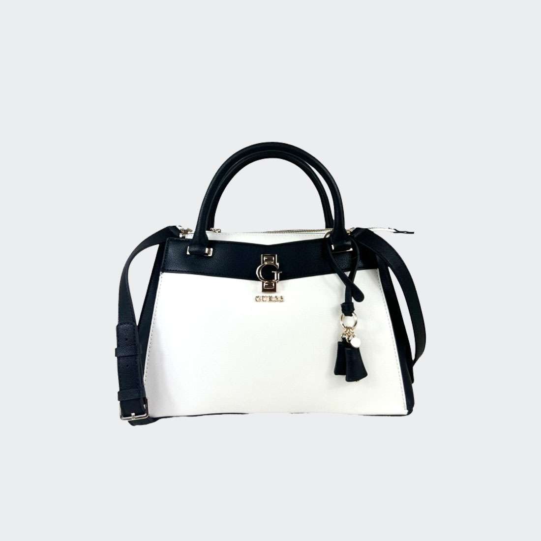 MALA GUESS N JORAH LUXURY SATCHEL STONE MULTI