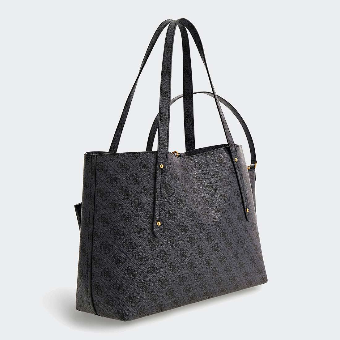 MALA GUESS ECO BRENTON TONTE COAL LOGO