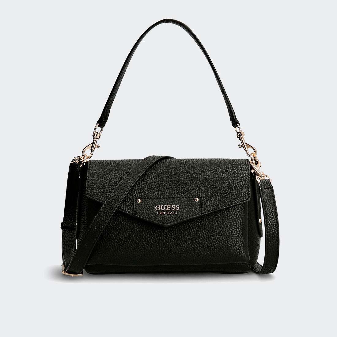 MALA GUESS BRENTON HANDBAG BLACK