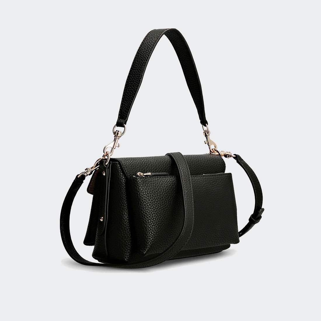 MALA GUESS BRENTON HANDBAG BLACK