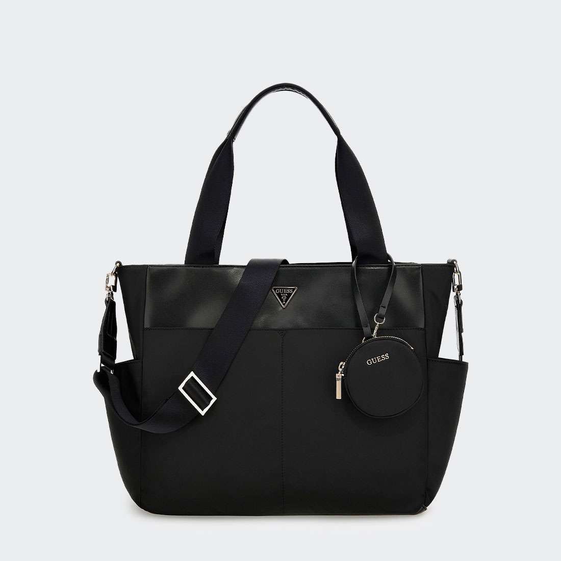 MALA GUESS GEMMA TRAVEL TOTE BLACK