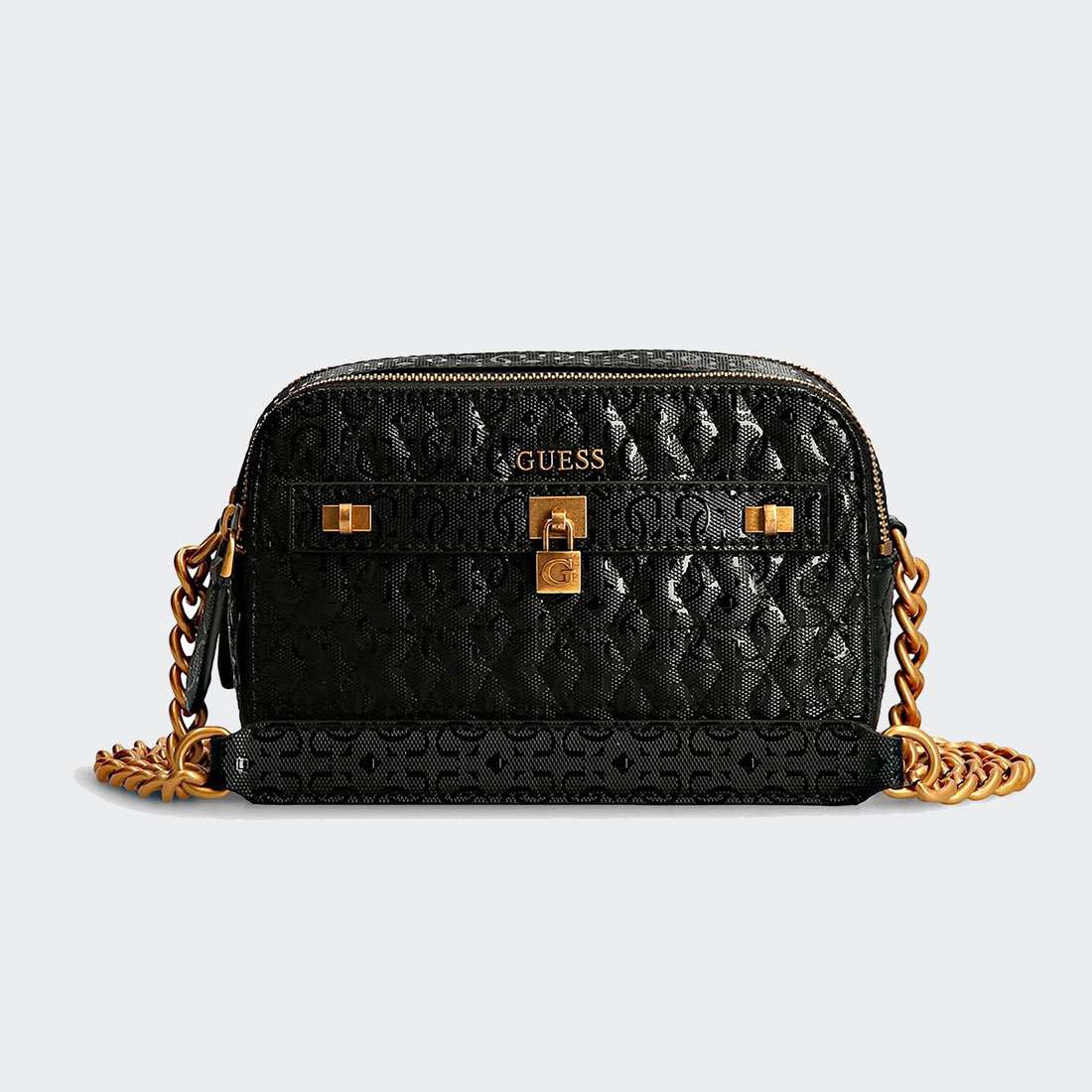 MALA GUESS NOELLE CROSSBODY CAMERA BLACK