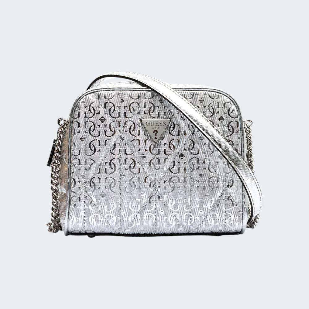 MALA GUESS ALDINA CAMERA SILVER