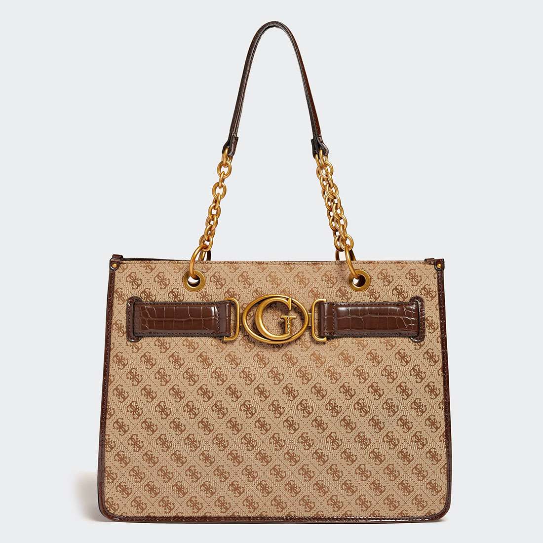 MALA GUESS AVIANA TOTE LATTE/BROWN