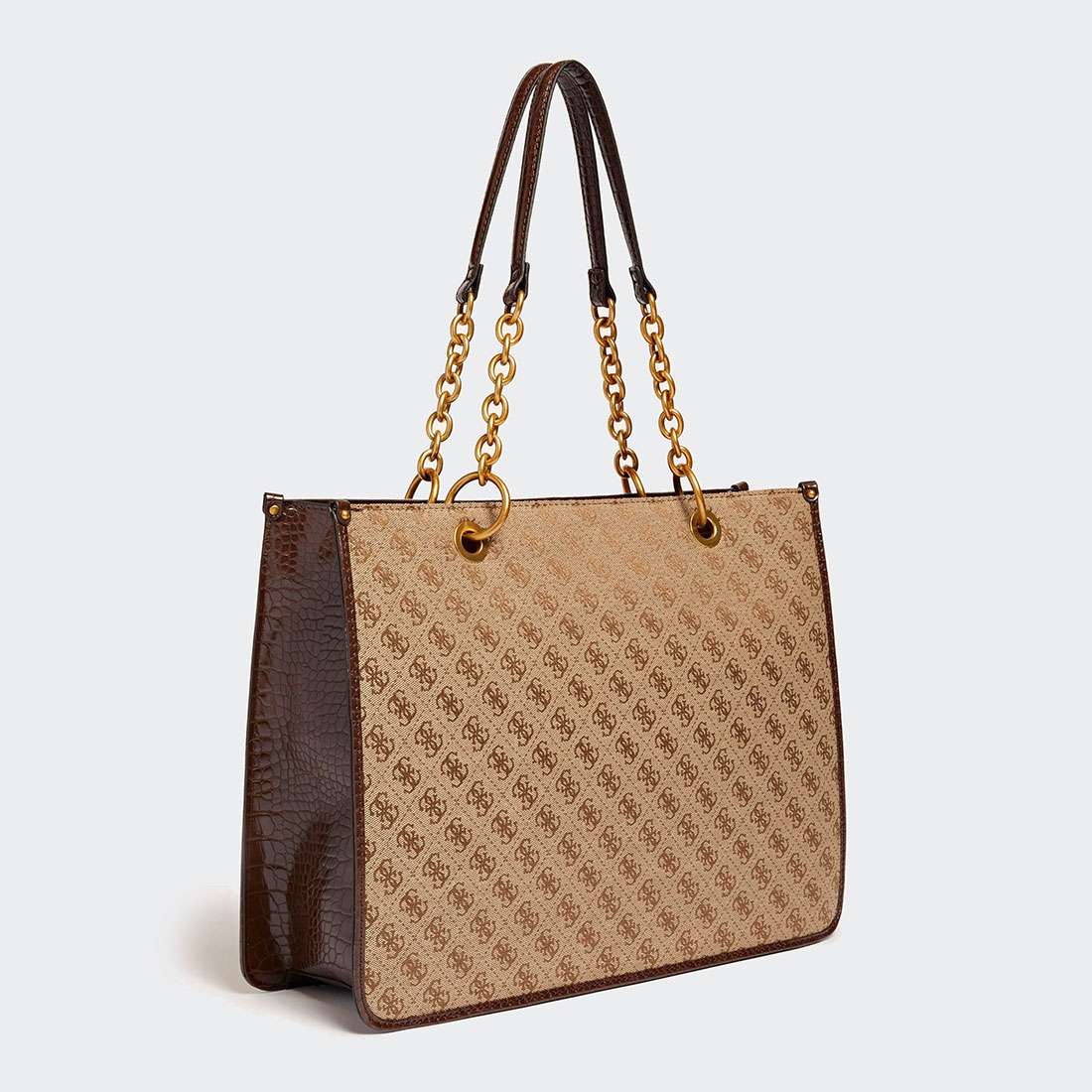 MALA GUESS AVIANA TOTE LATTE/BROWN