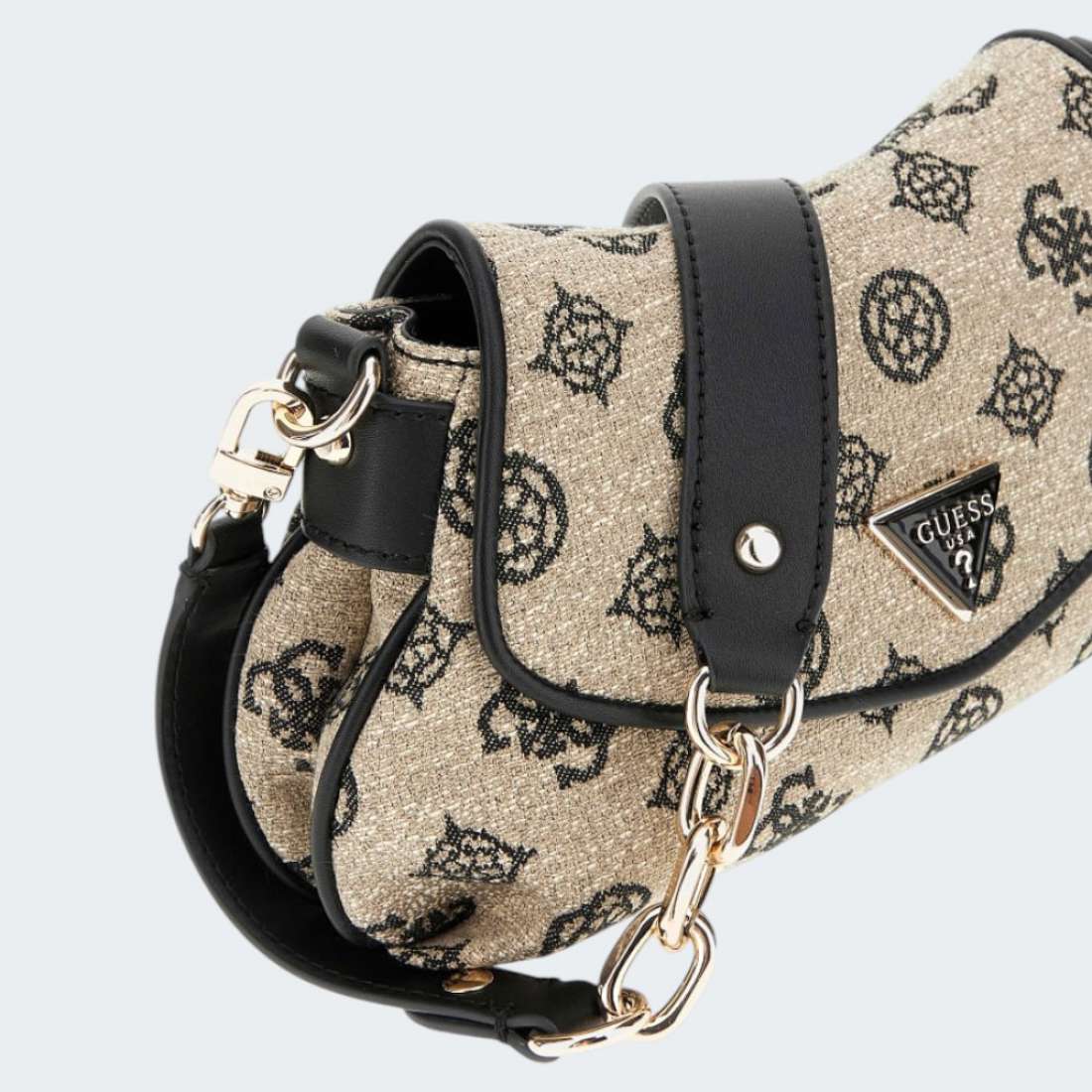 MALA GUESS BEYZA BLACK LOGO