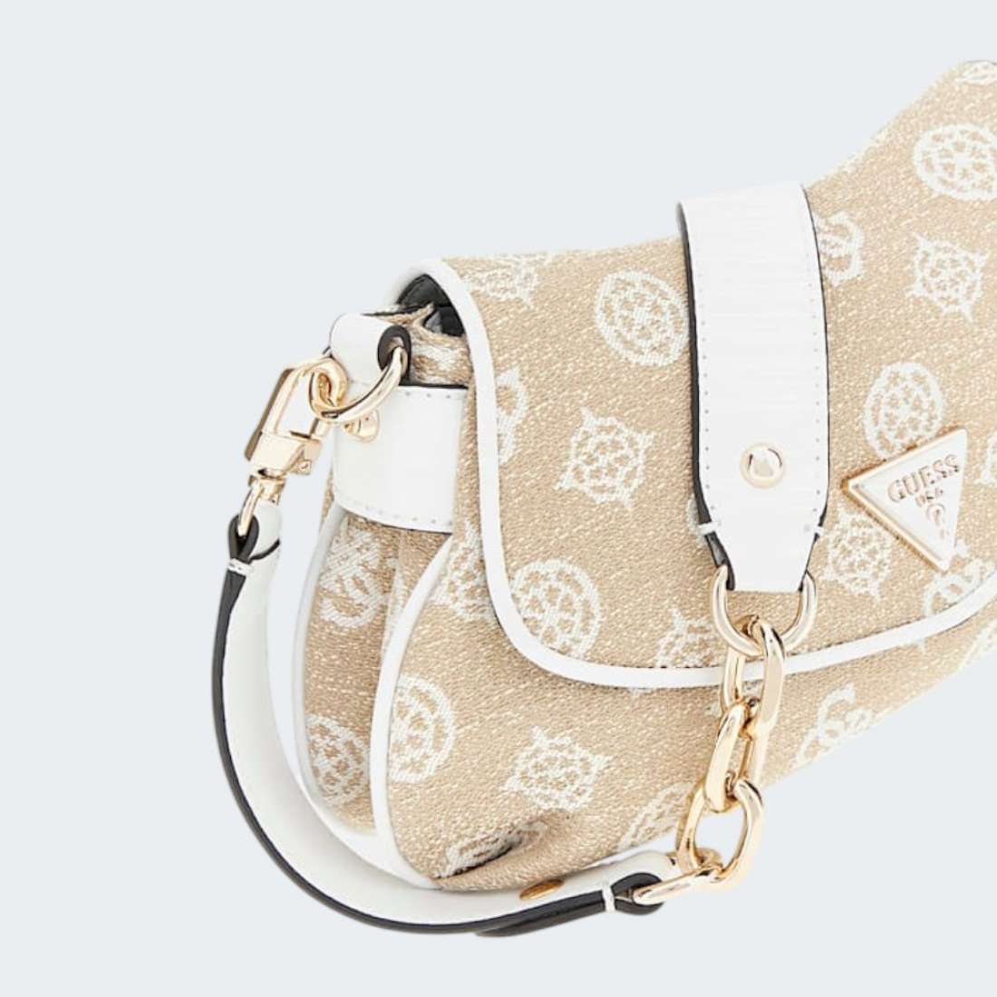 MALA GUESS BEYZA WHITE LOGO