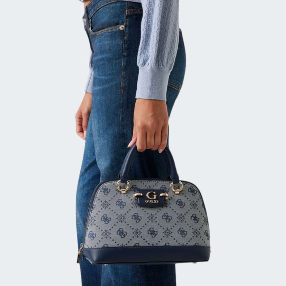 MALA GUESS NEDA LARGE NAVY LOGO