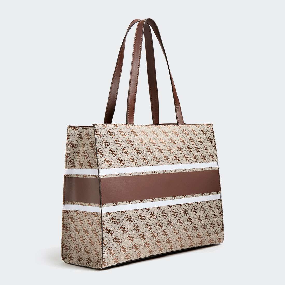 MALA GUESS MONIQUE TOTE BROWN