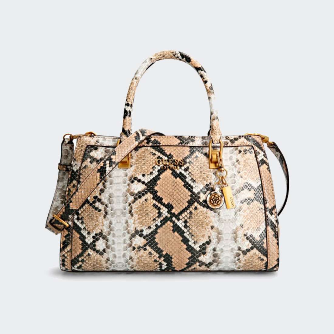 MALA GUESS ABEY HANDBAG NATURAL PYTHON