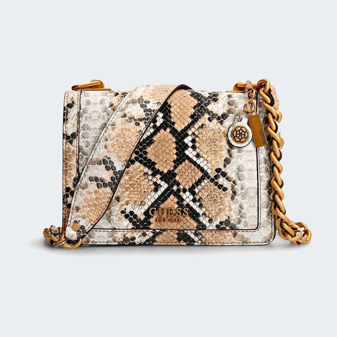 MALA GUESS ABEY CROSSBODY NATURAL PYTHON