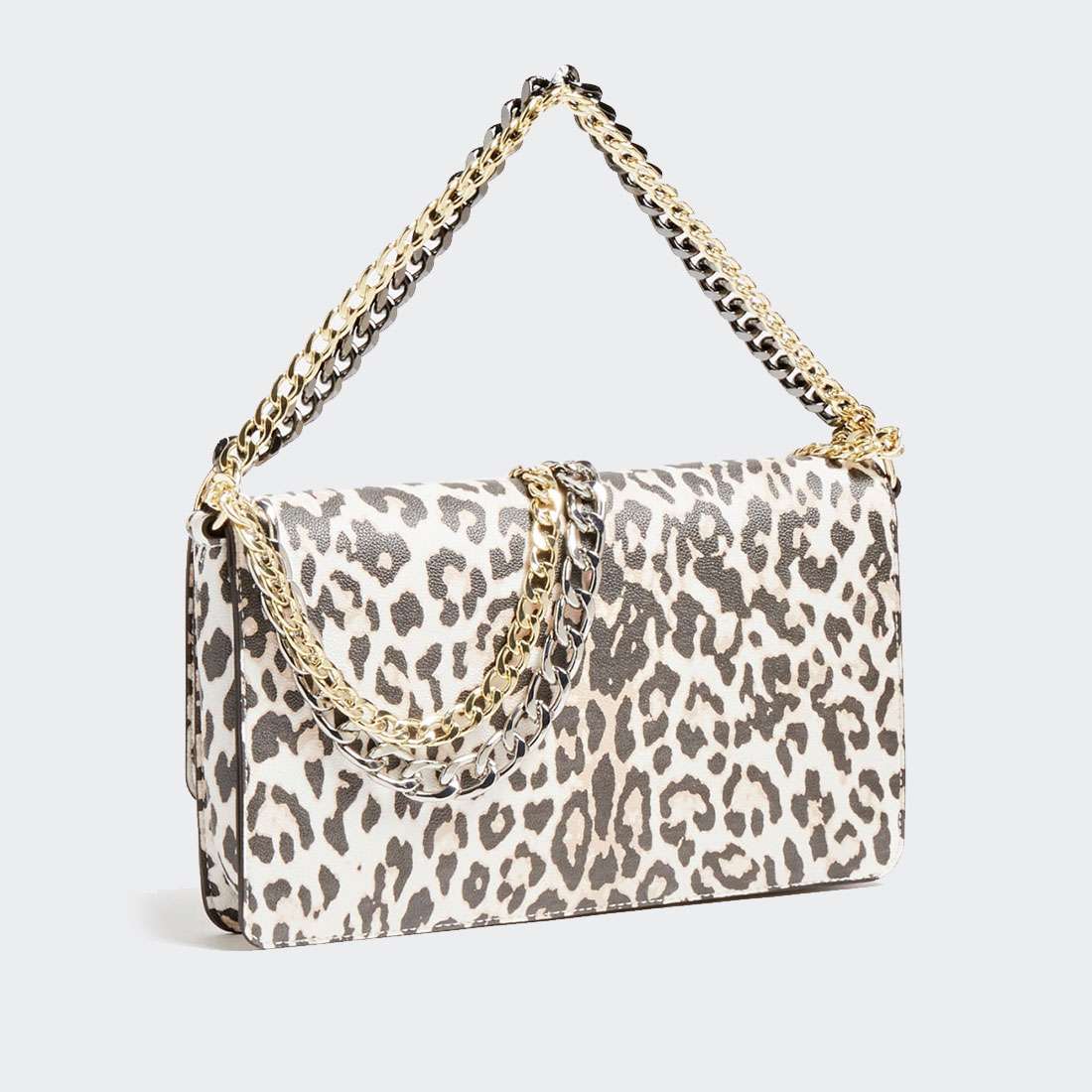 MALA GUESS LUNA ANIMALIER MAXI CROSSBODY LEOPARD