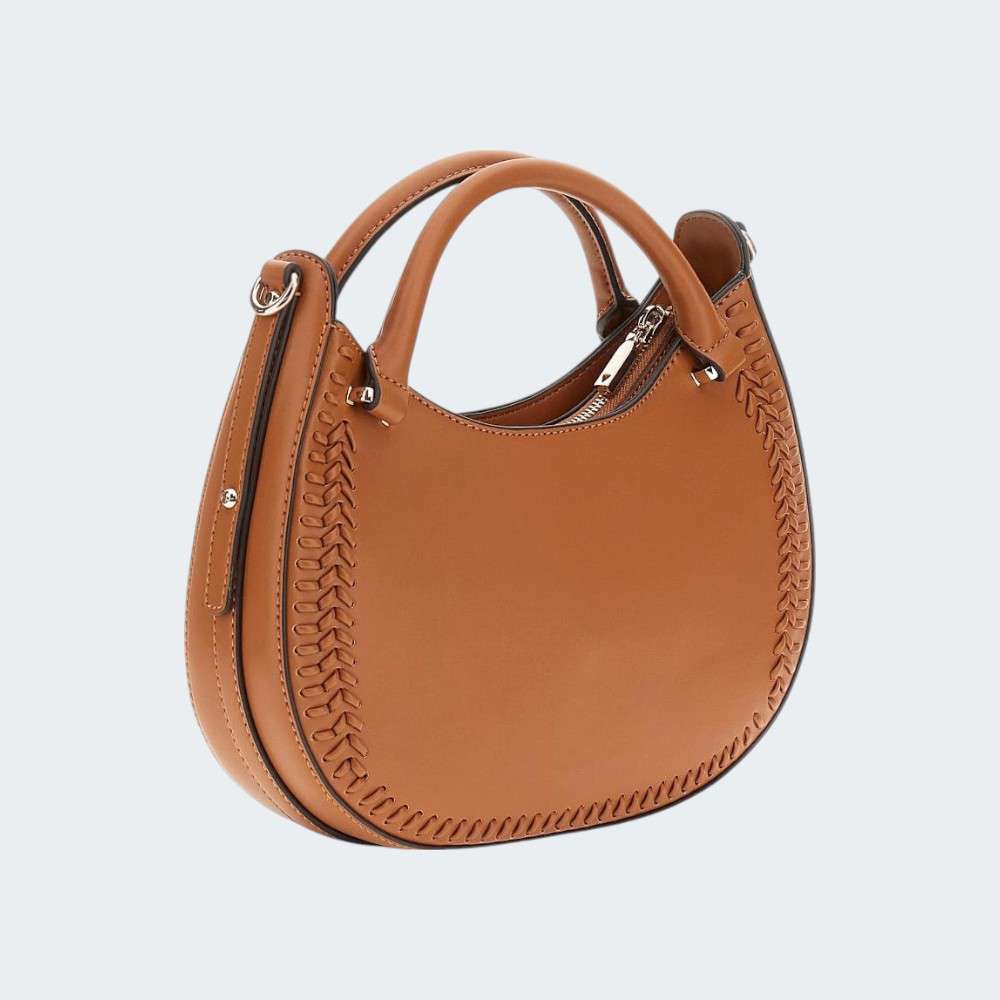 MALA GUESS SATCHEL CARAMEL
