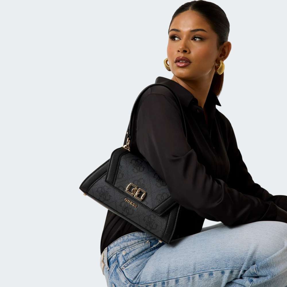 MALA GUESS KARNILLA LOGO FLAP SATHEL