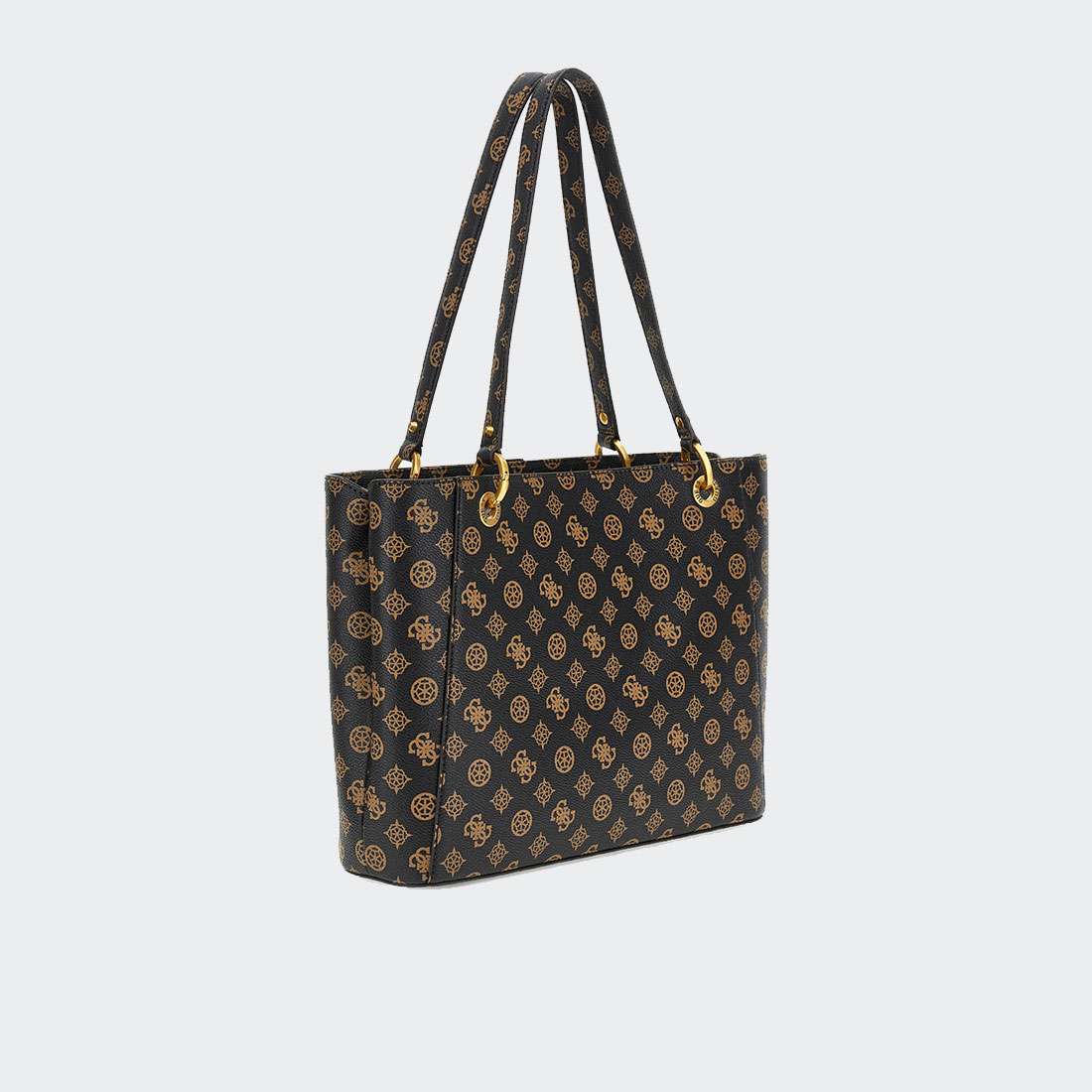 MALA GUESS N KUBA NOEL TOTE MOCHA LOGO