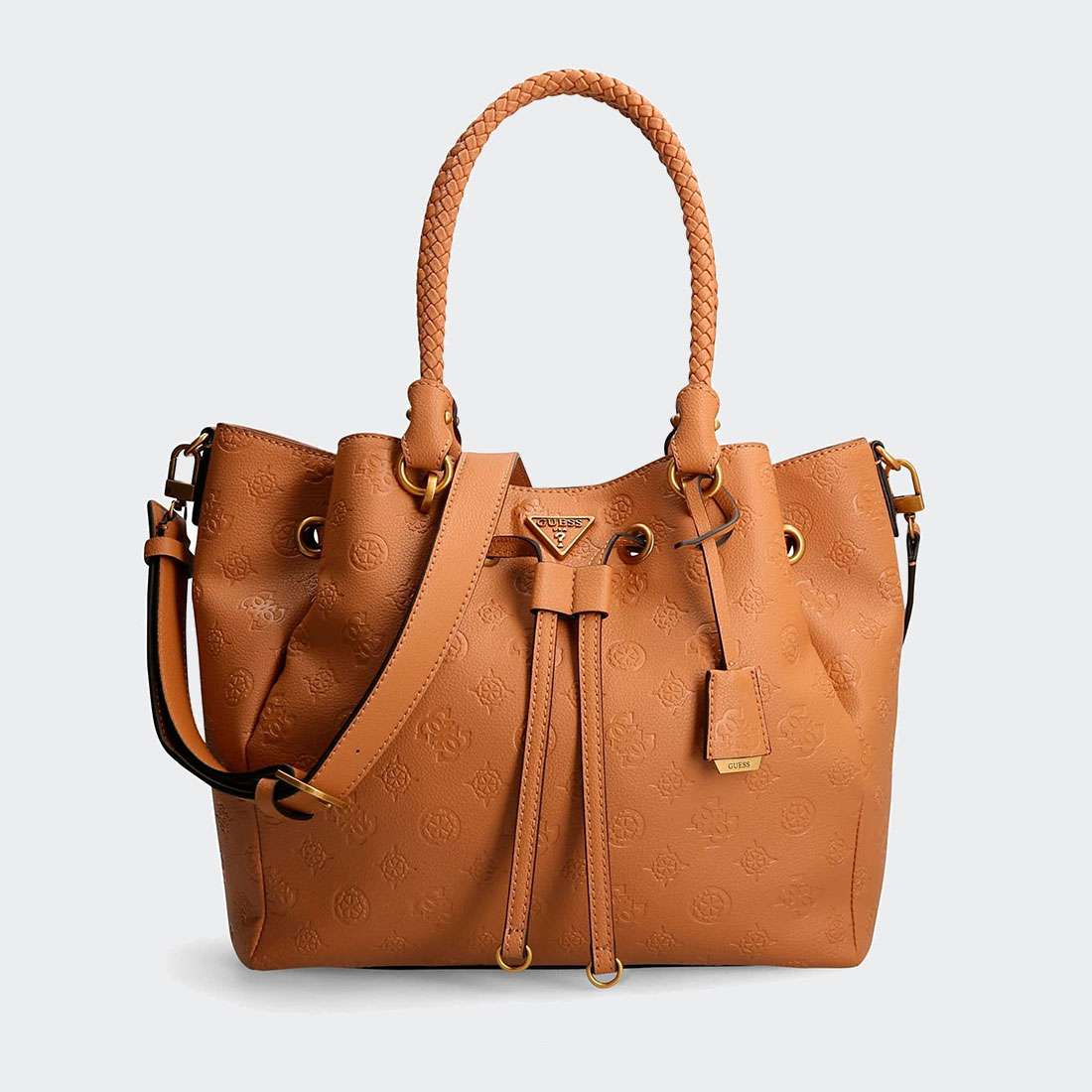 MALA GUESS HELAINA HANDBAG CARAMEL