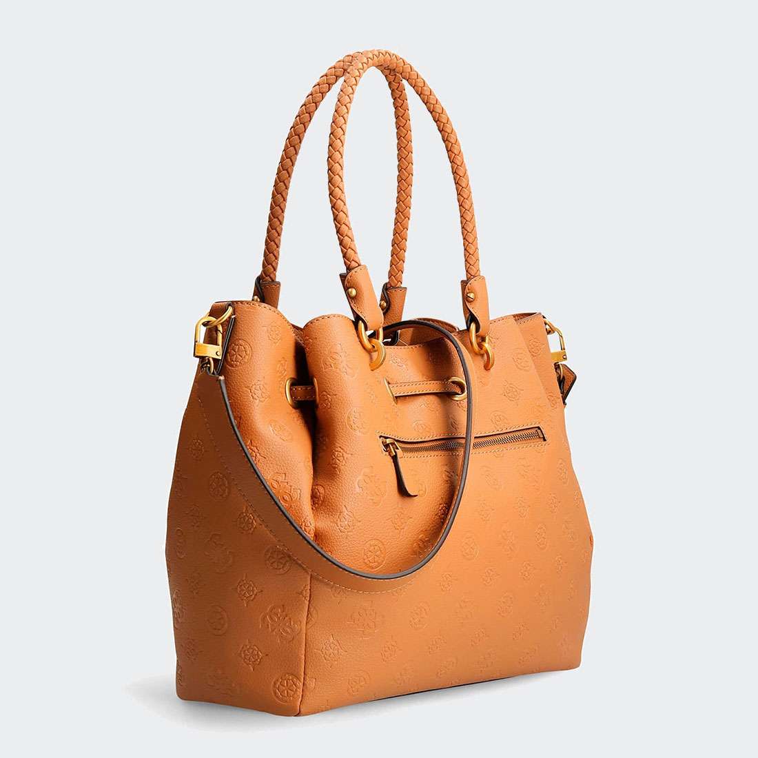 MALA GUESS HELAINA HANDBAG CARAMEL