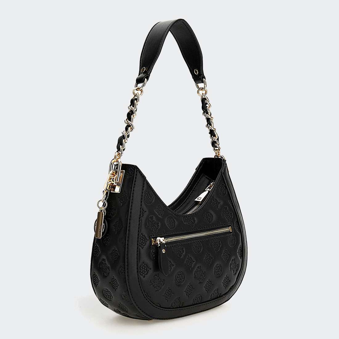 MALA GUESS MINI HOBO ABEY BLACK