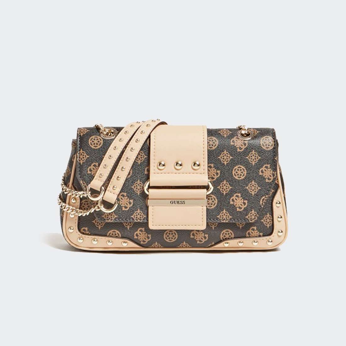 MALA GUESS GRETA CROSSBODY MOCHA