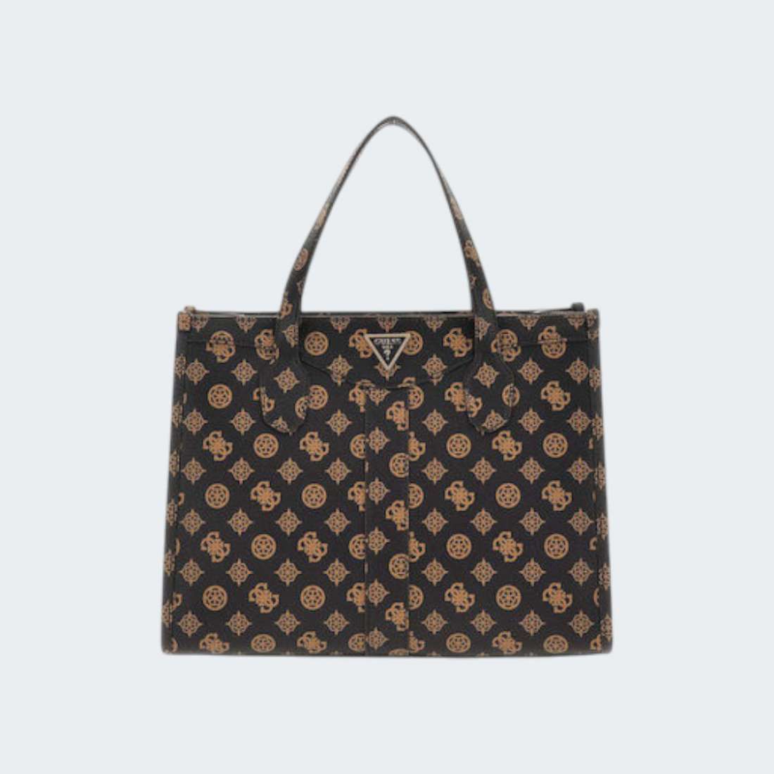 MALA GUESS SILVANA 2 MOCHA LOGO